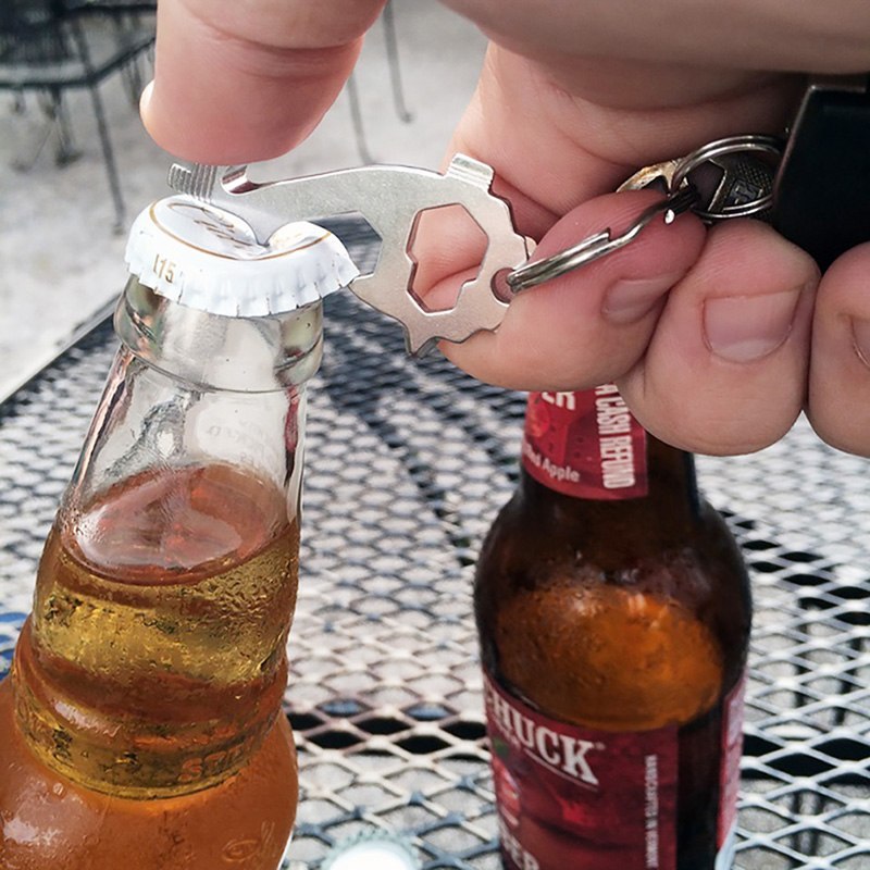 20-in-1 Stainless Steel Key Ring Multitool