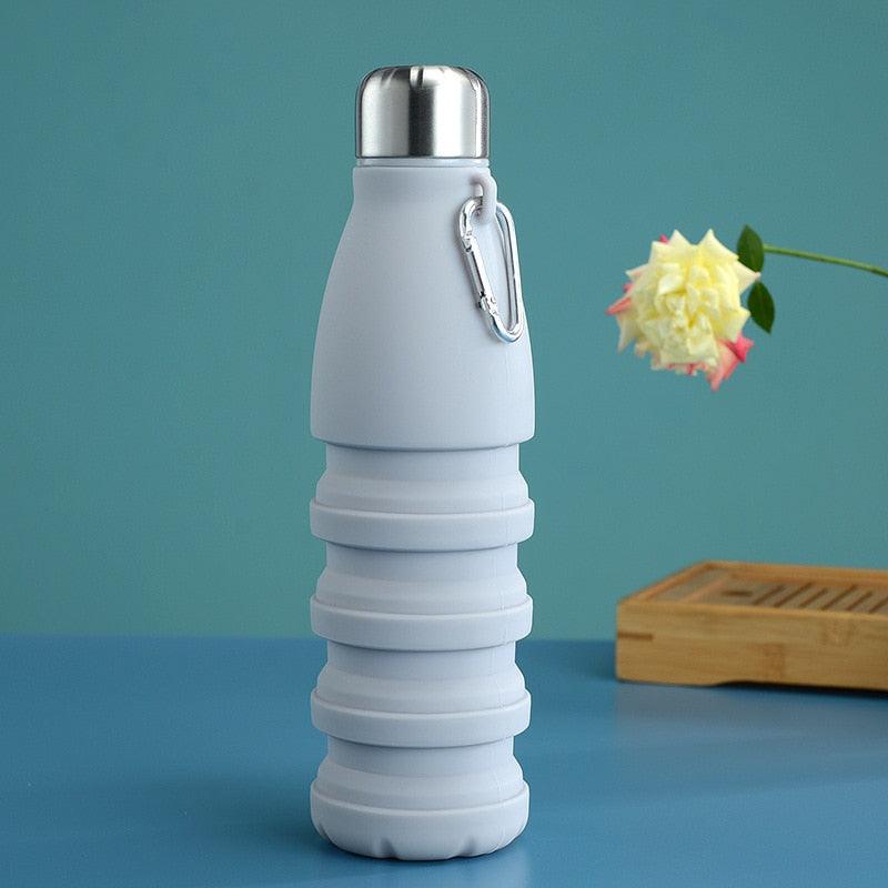 550 mL Collapsible Silicone Water Bottle