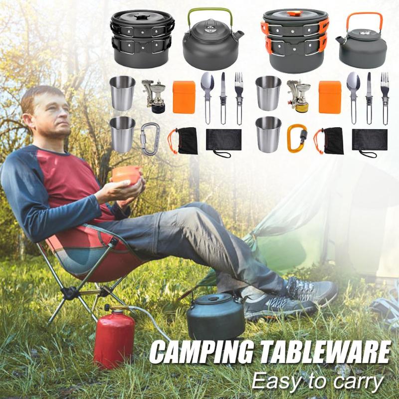 Aluminum Camping Cookware Set