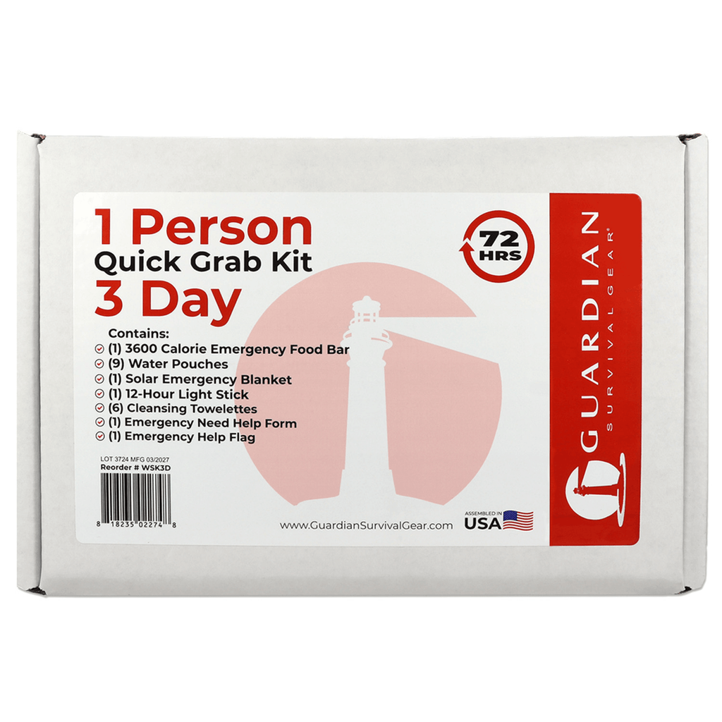 WSK 72-Hour Emergency Survival Grab Bag Kit