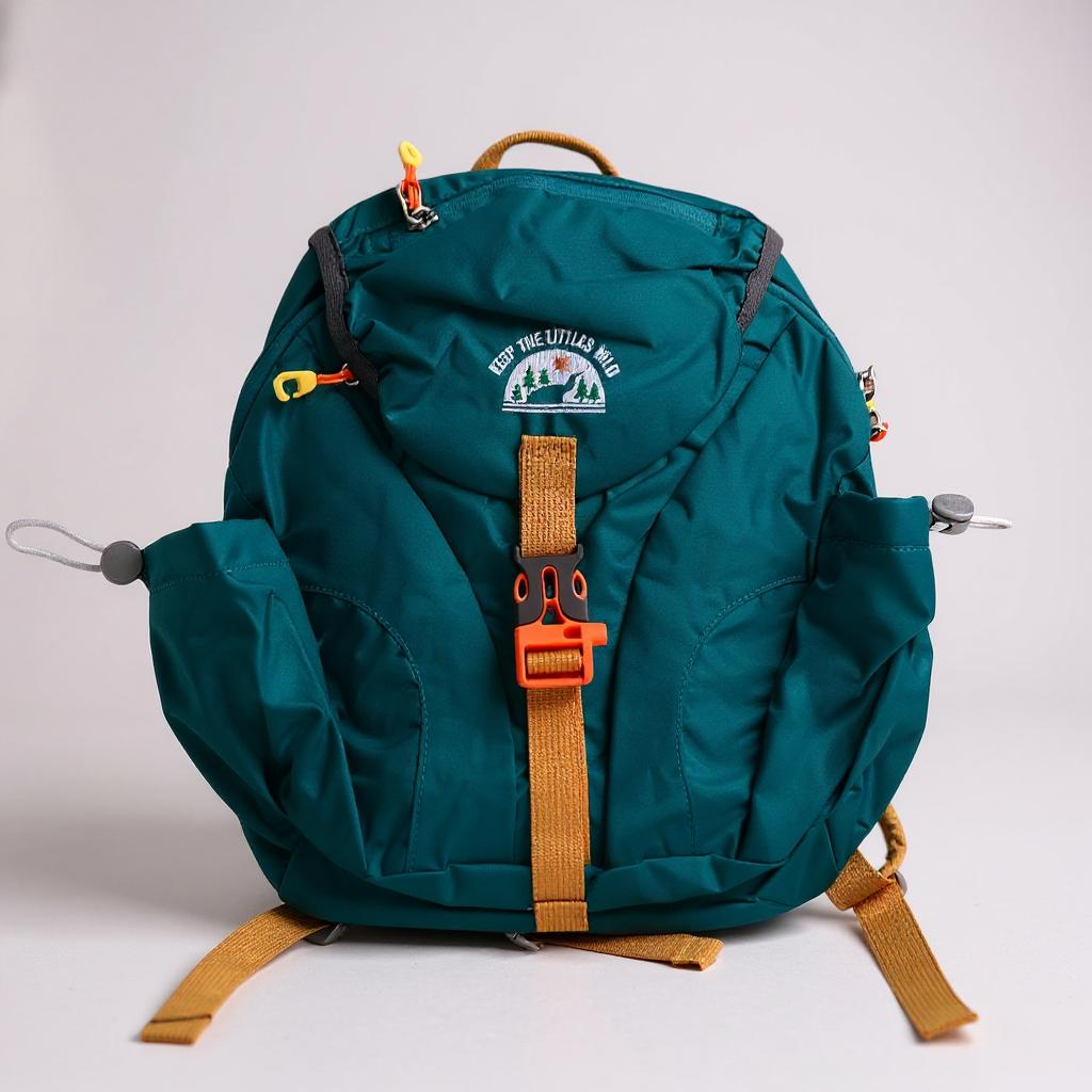 Kid’s (Ages 2 to 7) Teal Hiking Pack - Water Bladder Compatible Backpack for Young Hikers