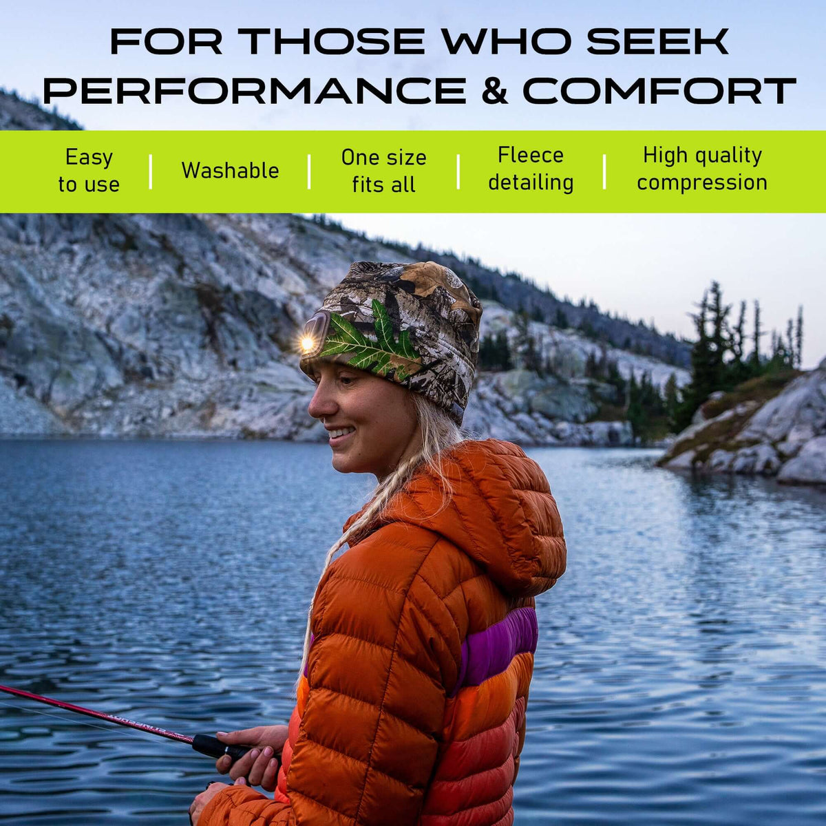 POWERCAP 3.0 Rechargeable LED Fleece Beanie