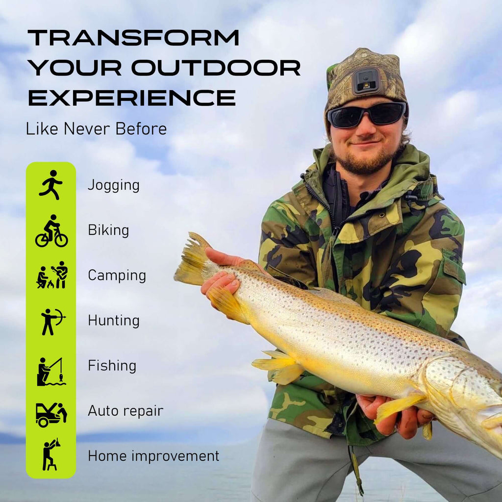 POWERCAP 3.0 Rechargeable LED Fleece Beanie