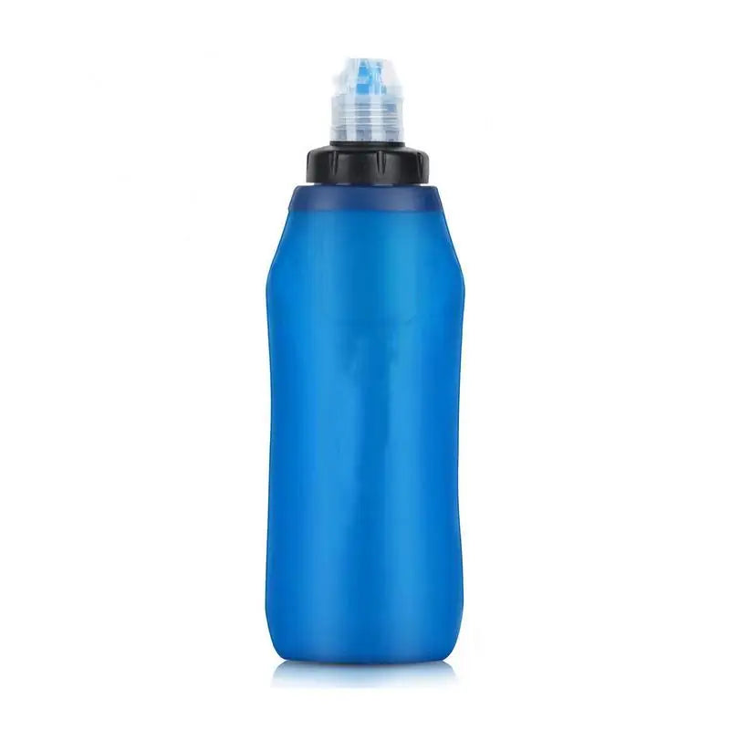 Foldable Filter Water Bottle — Blue