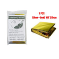 Emergency Thermal Poncho Blanket for Camping