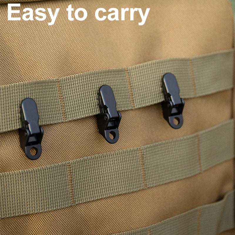 Camping Tent & Tarp Clamp Clips — 10, 20 or 50 Pieces