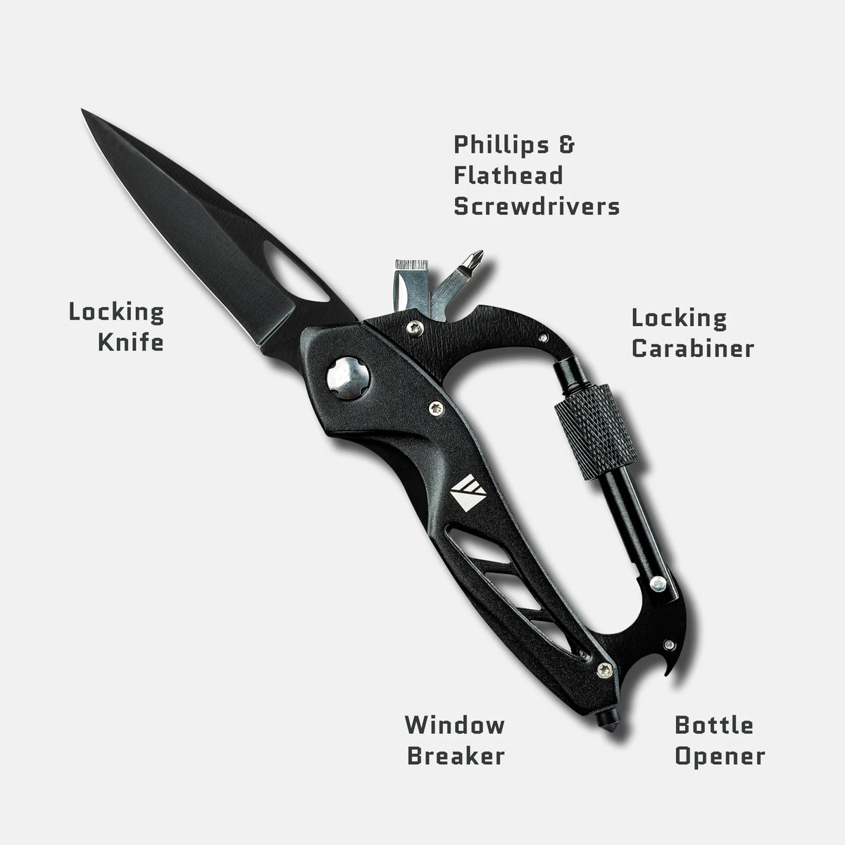 Dark Energy Carabiner Pro 5-in-1 Multitool