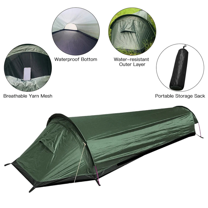 Compact One-Person Backpacking Tent