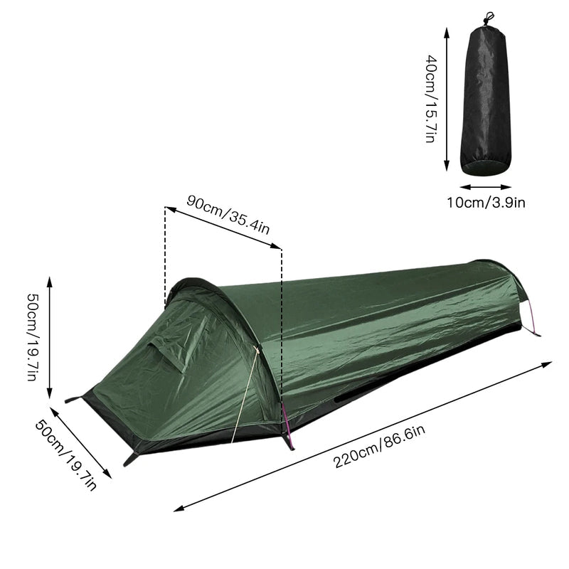Compact One-Person Backpacking Tent