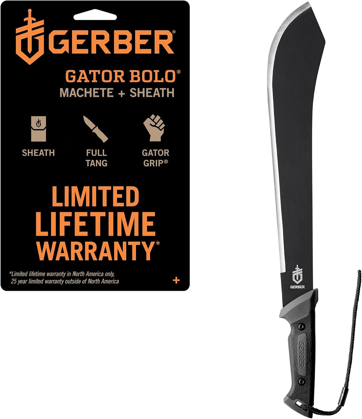 Gerber Gator Bolo Stainless Steel Machete