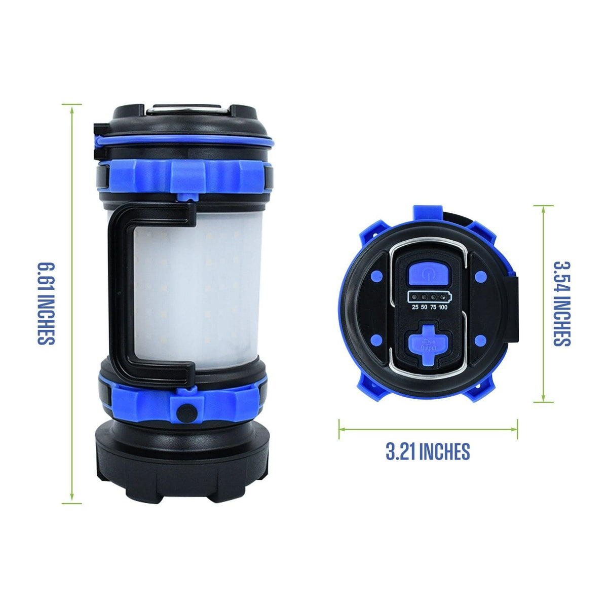 Westinghouse 550-Lumen 10-Mode LED Rechargeable Camping Lantern 2-Pack